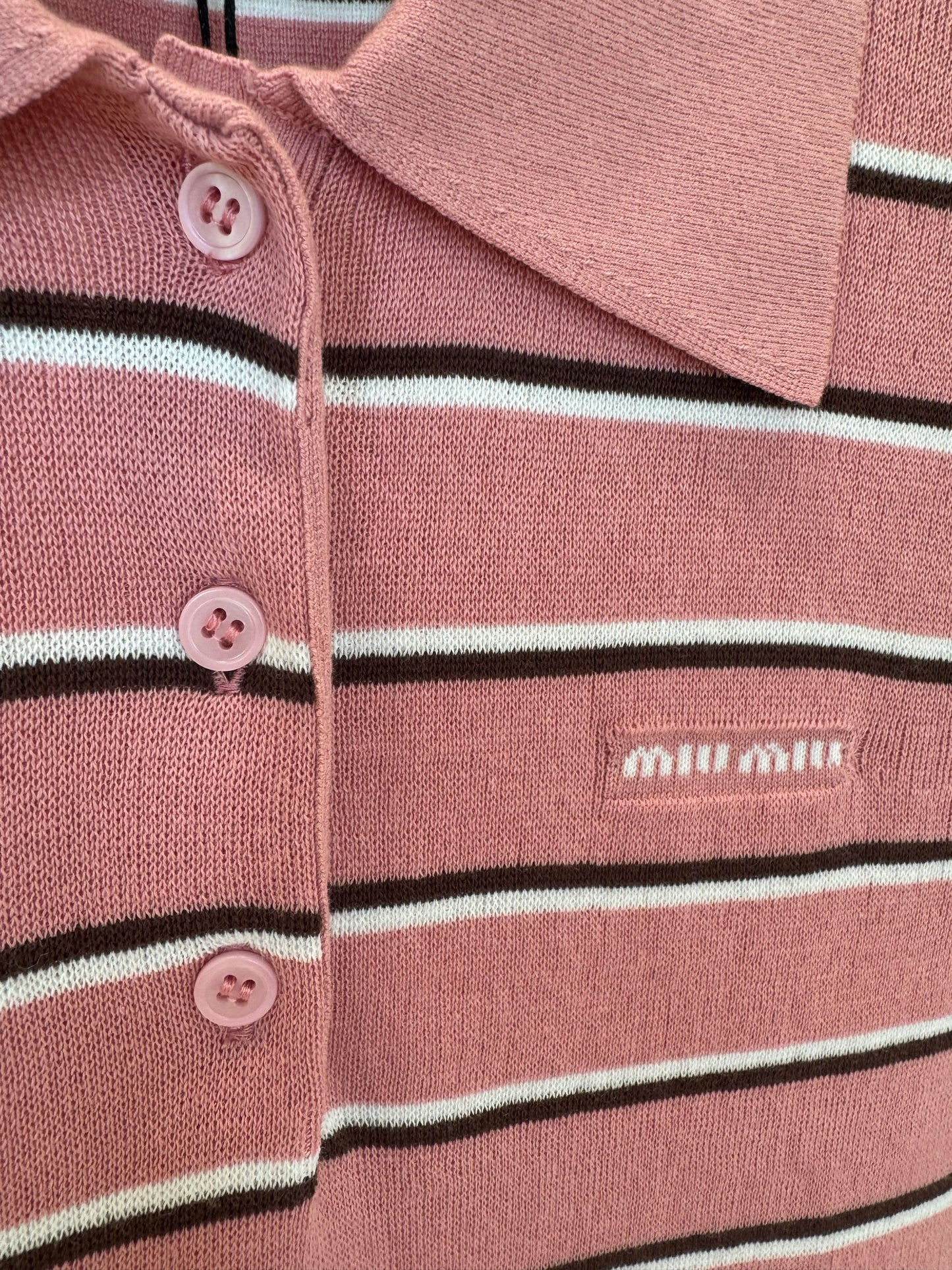 MIU M POLO SHIRT