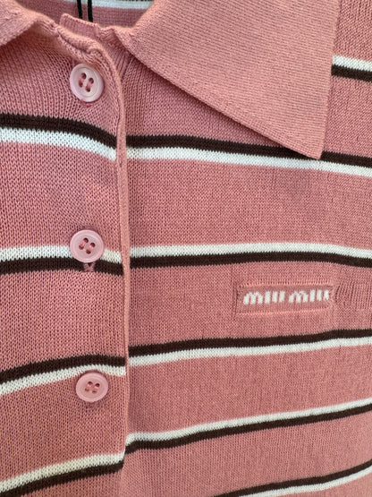MIU M POLO SHIRT