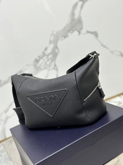 PD LEATHER BAG WITH SHOULDER STRAP