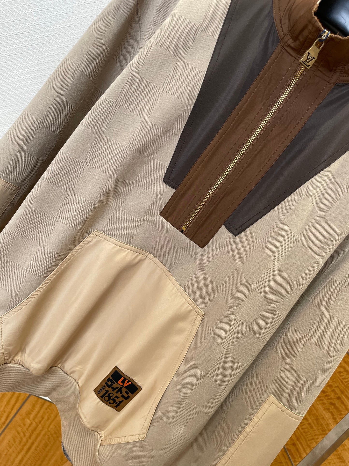LOU HALF ZIP JUMPER