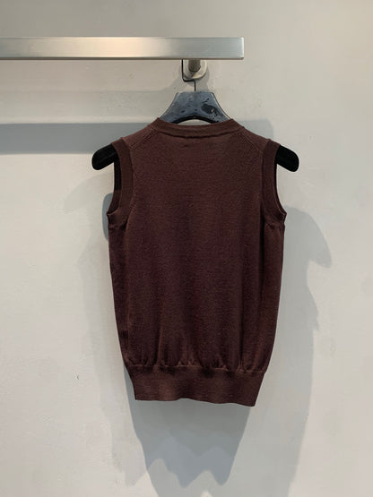 MIU M KNITTED VEST