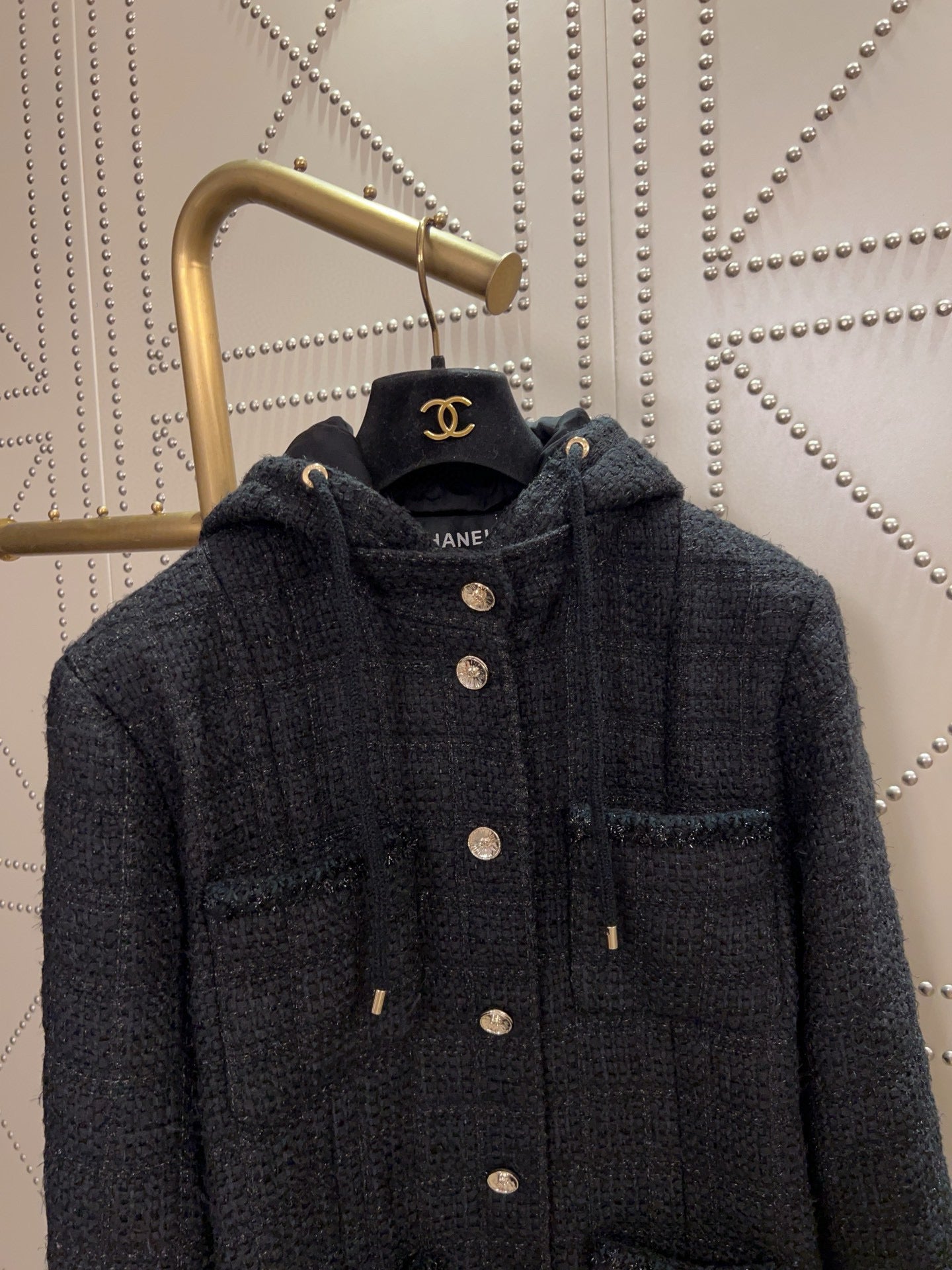 CC HOODED BLAZER