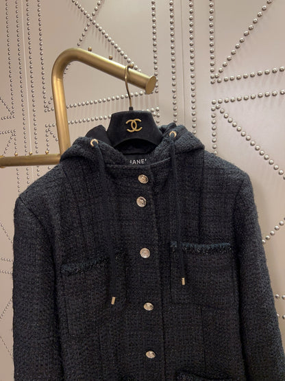 CC HOODED BLAZER
