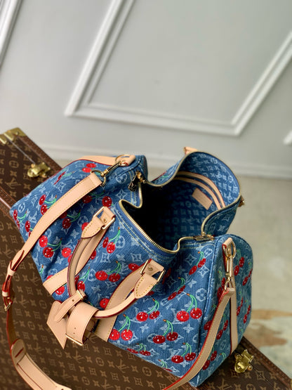 LOU x MURAKAMI KEEPALL 45 BAG