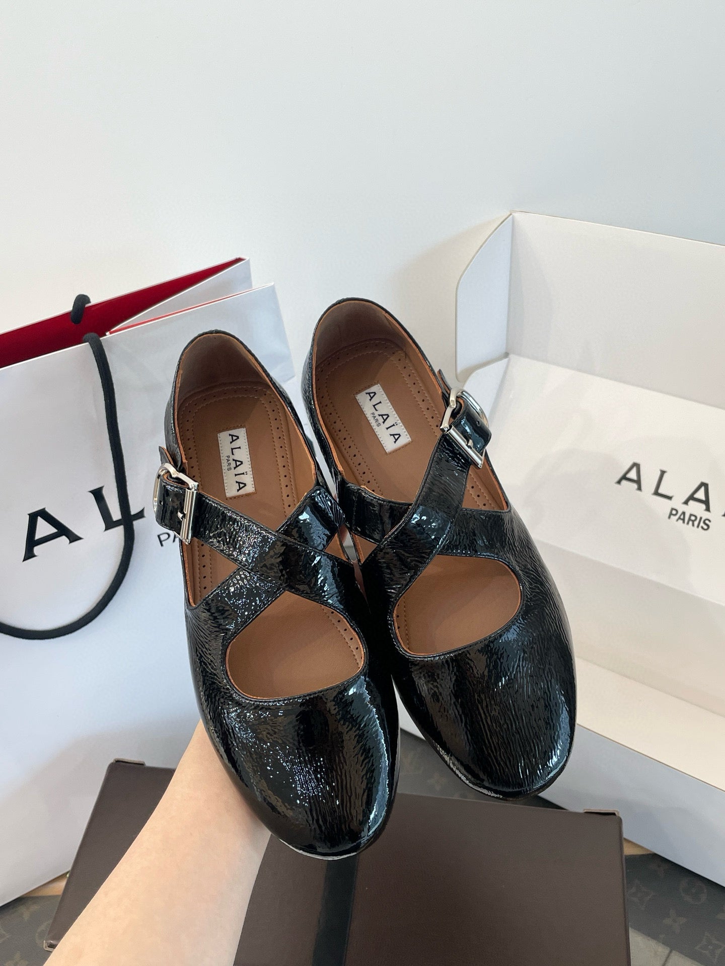 ALAIA BALLET FLATS