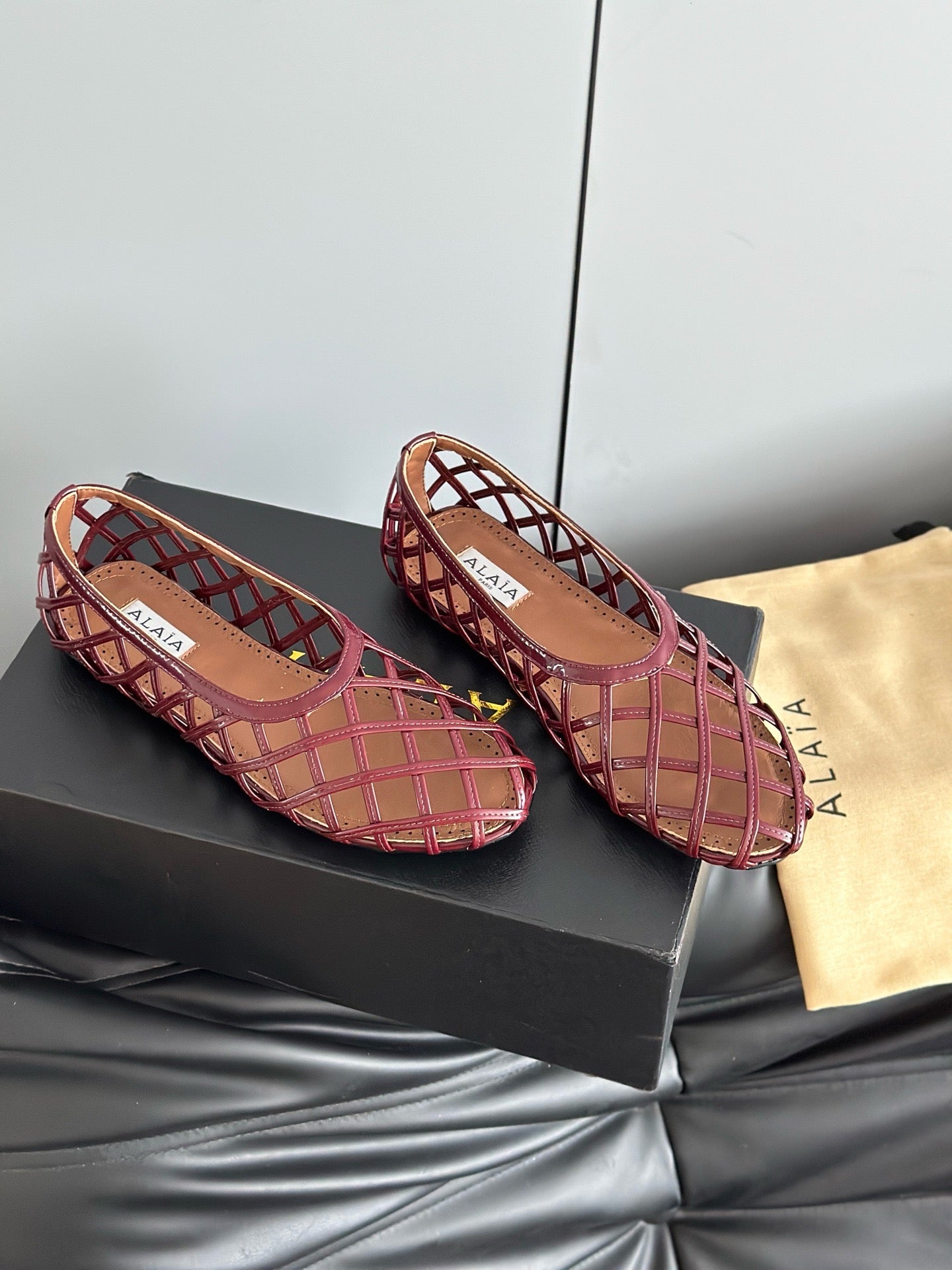 ALAIA BALLET FLATS