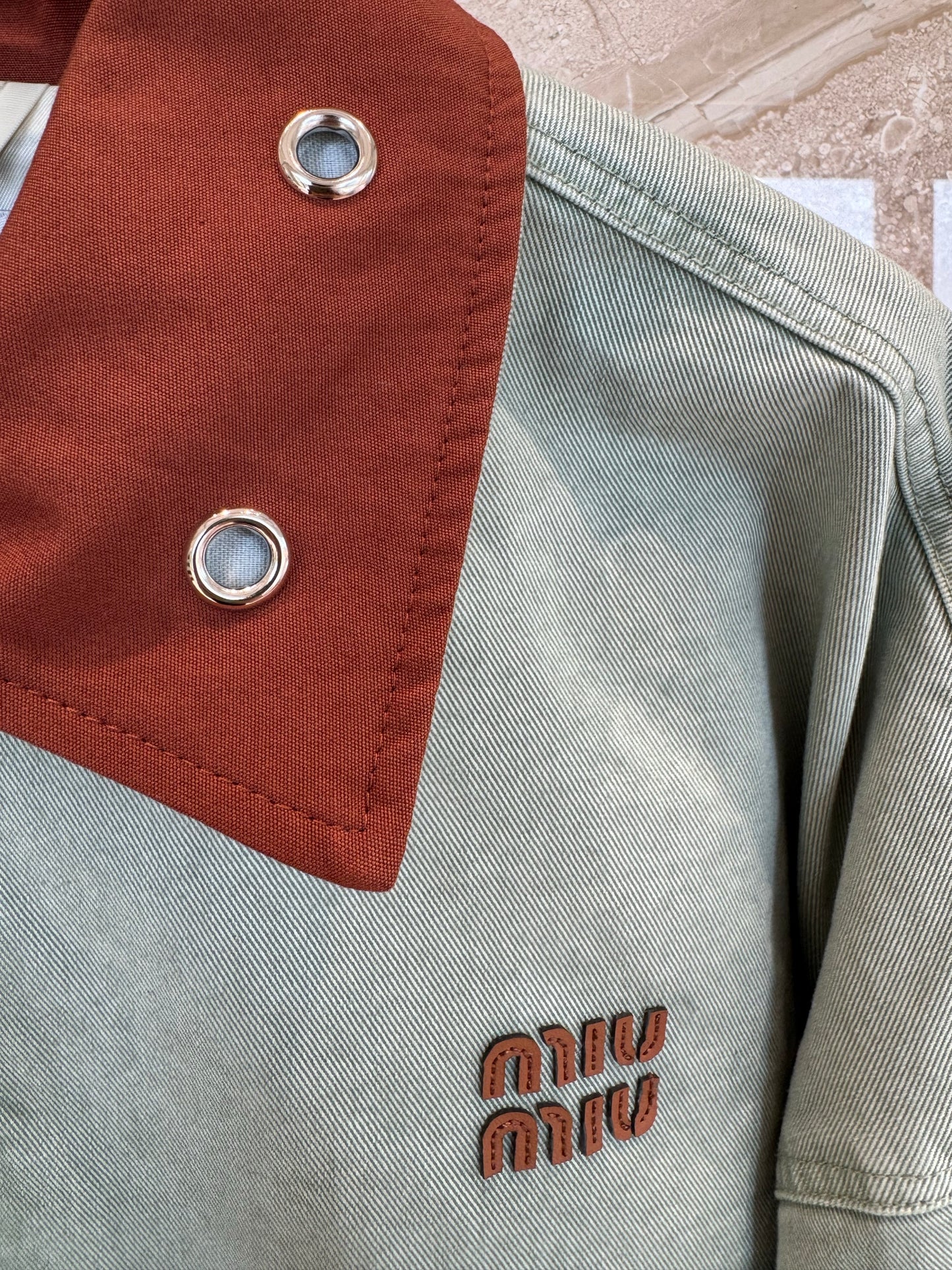 MIU M DENIM JACKET