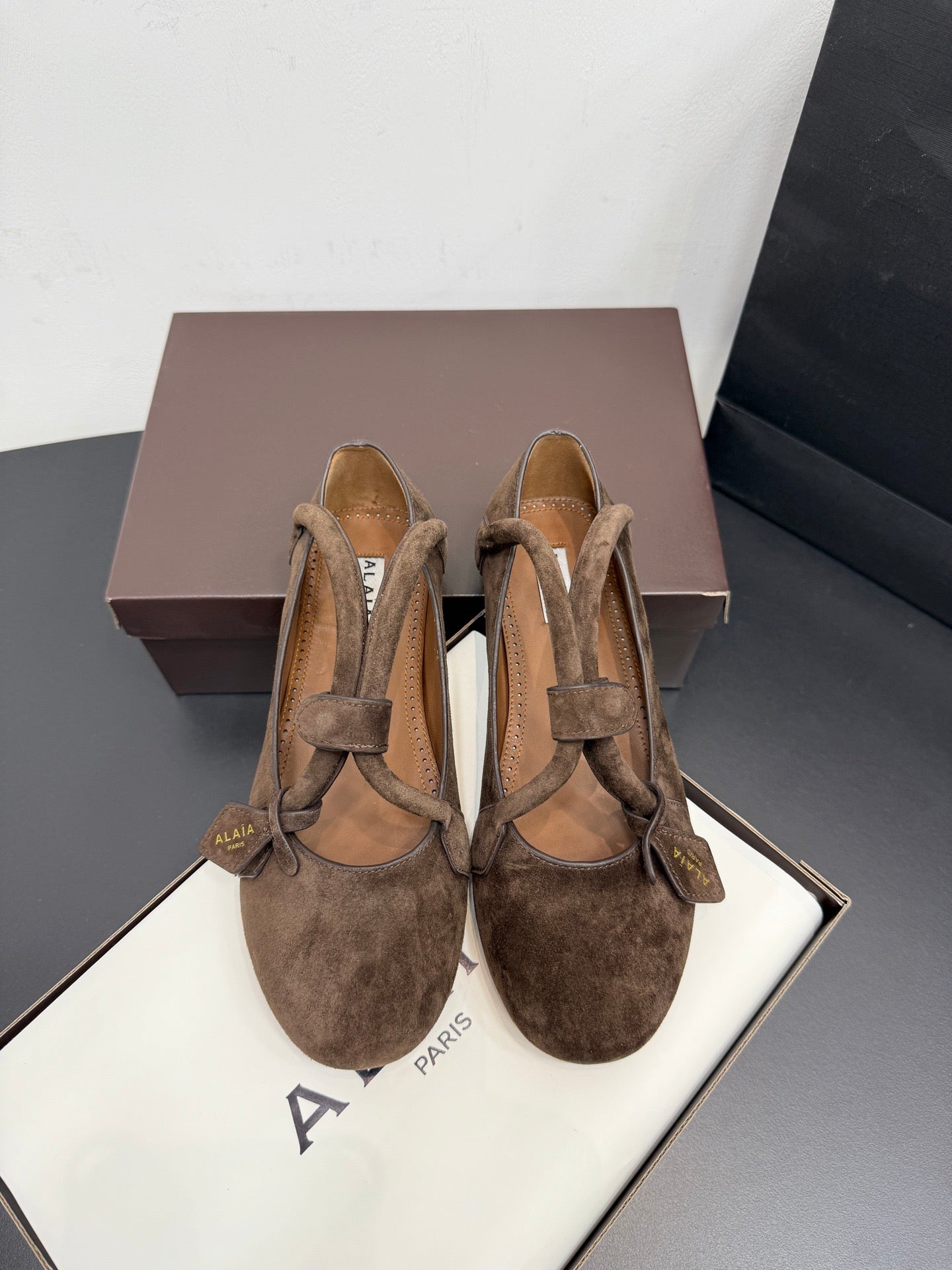 ALAIA BALLET FLATS