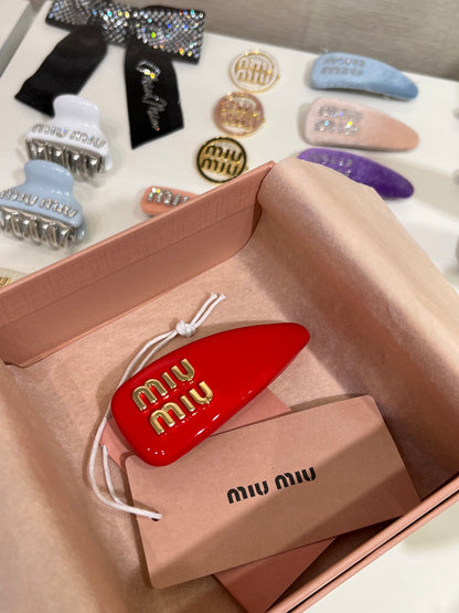 MIU M HAIR CLIP
