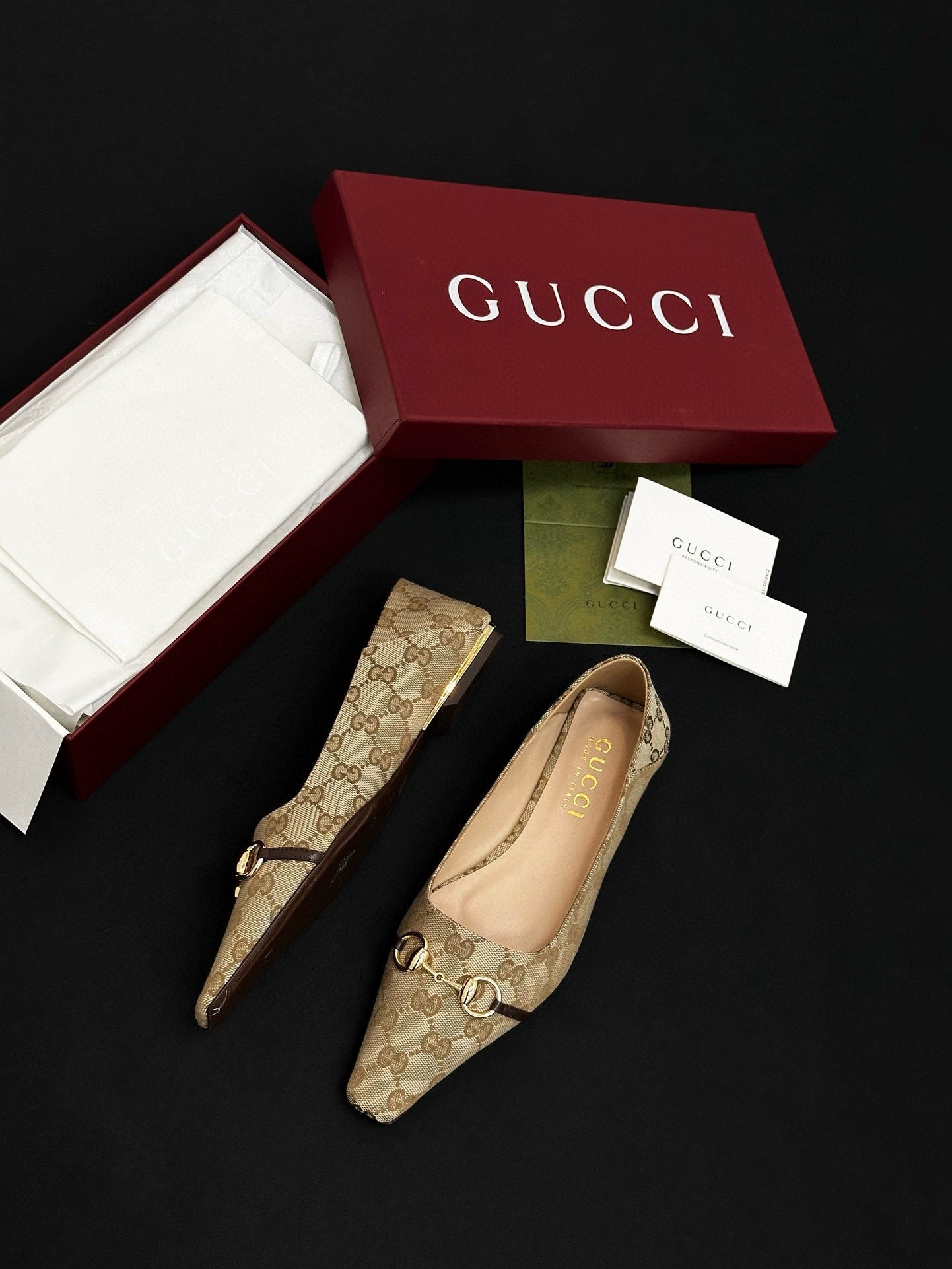 GG BALLET FLATS