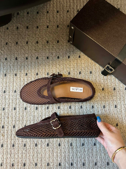 ALAIA BALLET FLATS