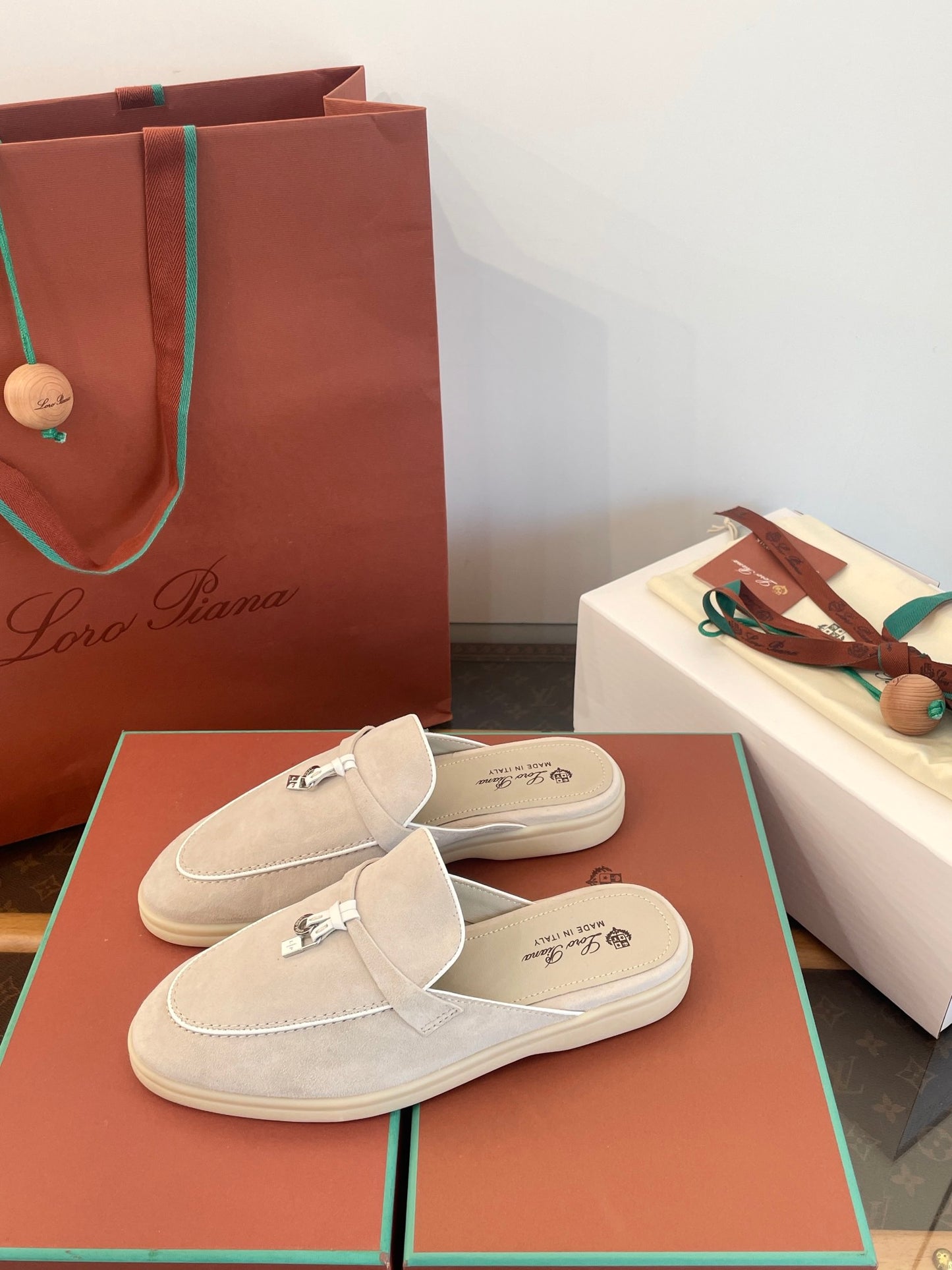 LORO P SUMMER CHARMS LOAFERS