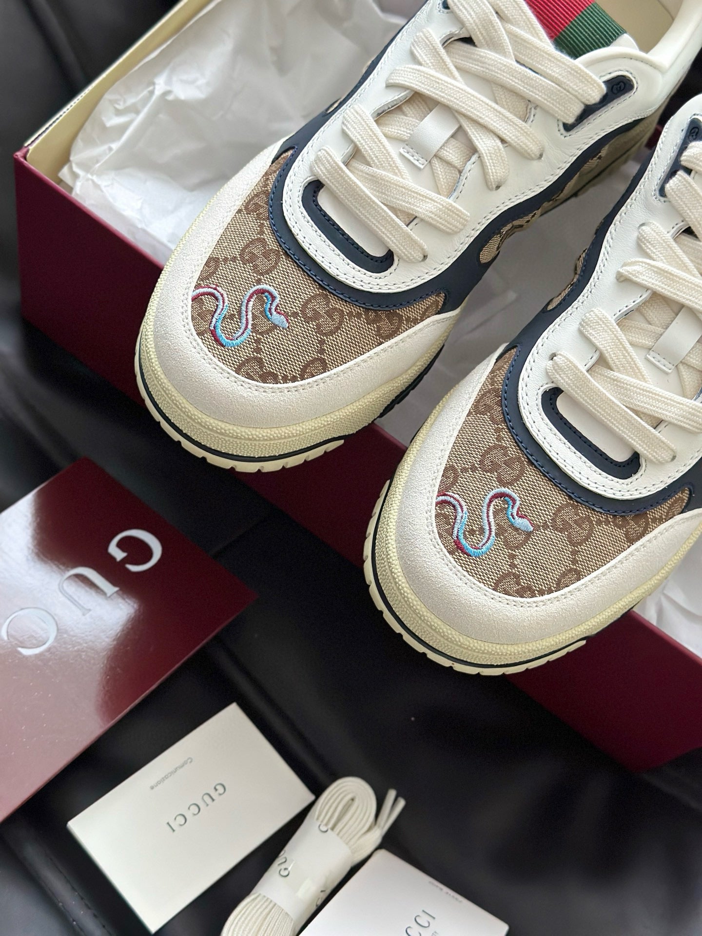 GG RE WEB SNEAKER