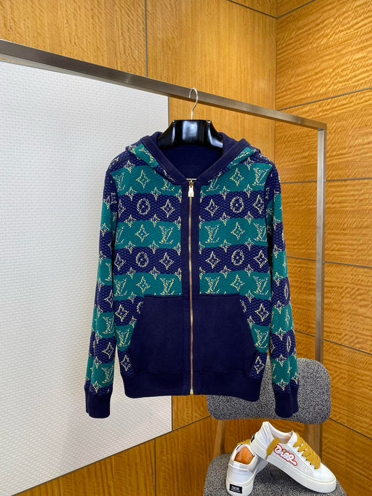 LOU ZIP CARDIGAN