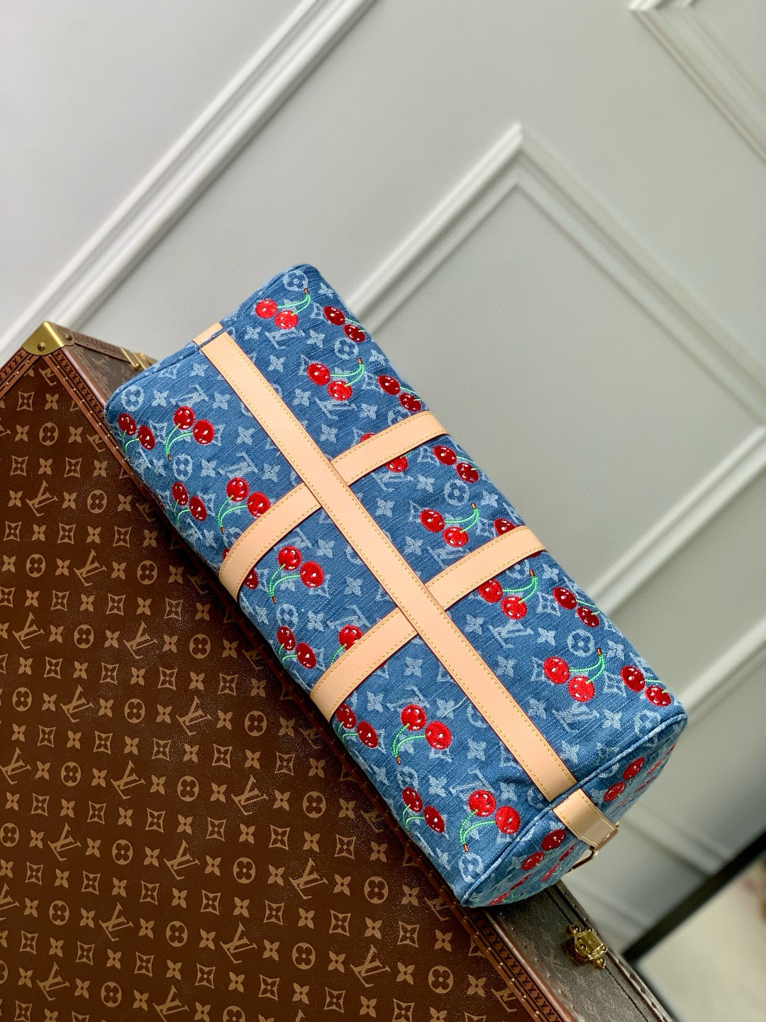 LOU x MURAKAMI KEEPALL 45 BAG