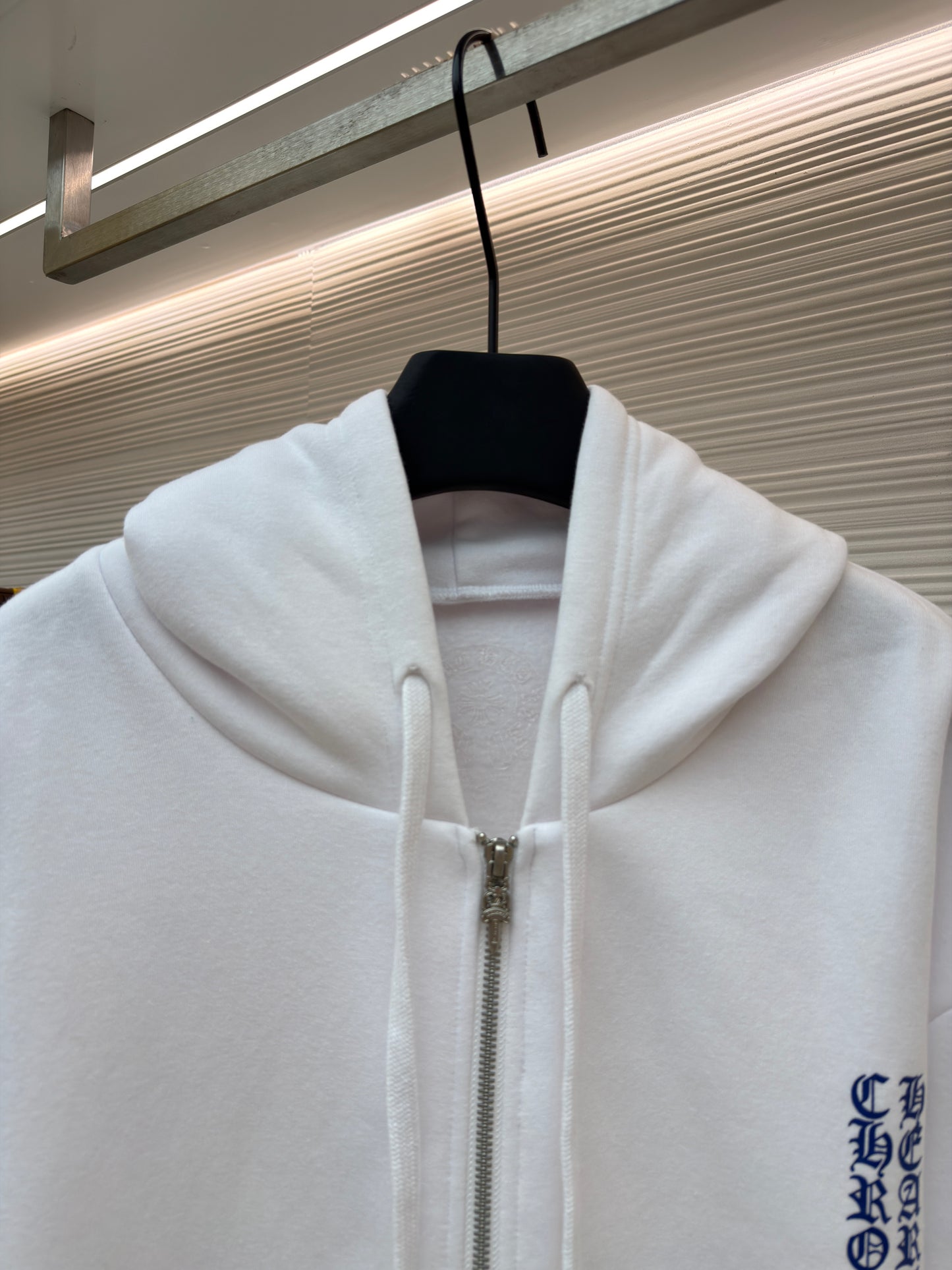 CHROME H ZIP HOODIE