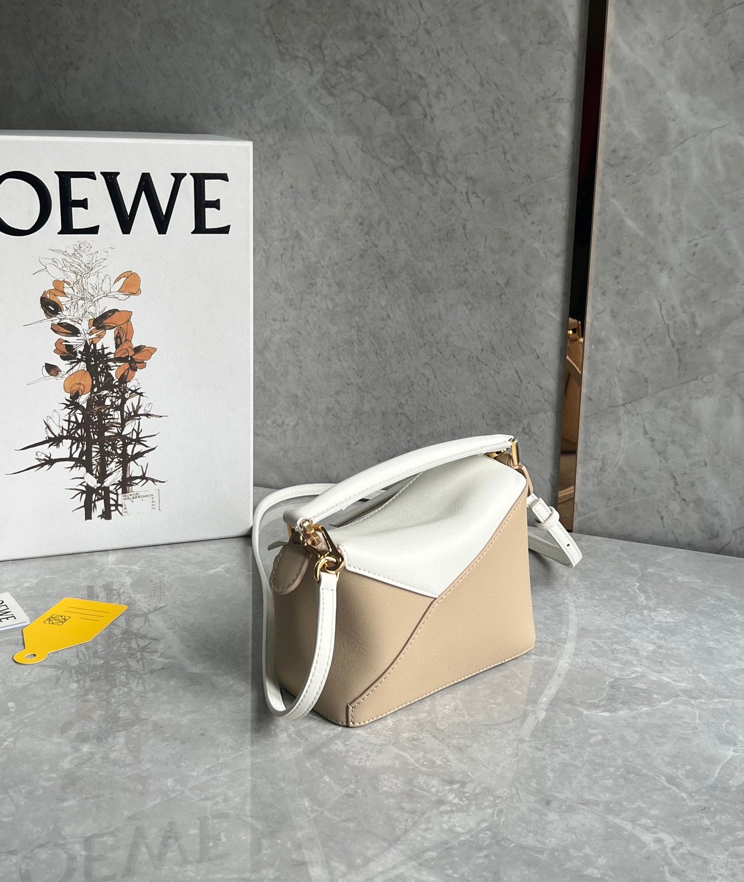 LOEW MINI PUZZLE EDGE BAG