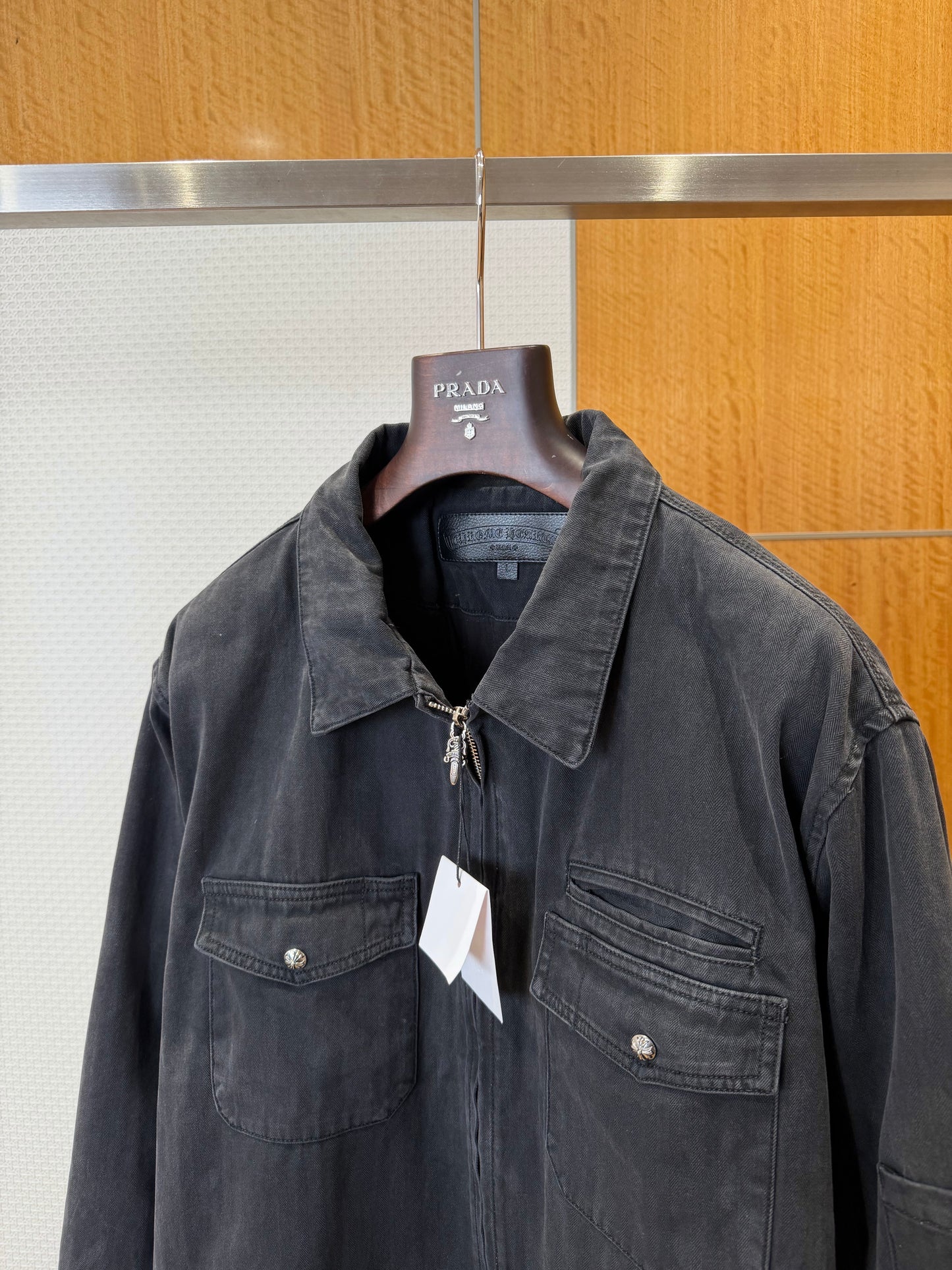 CHROME H DENIM JACKET