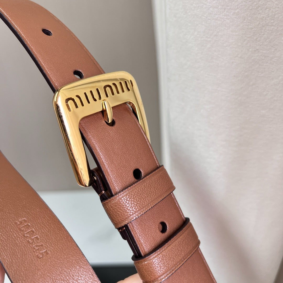 MIU M BELT 3 CM