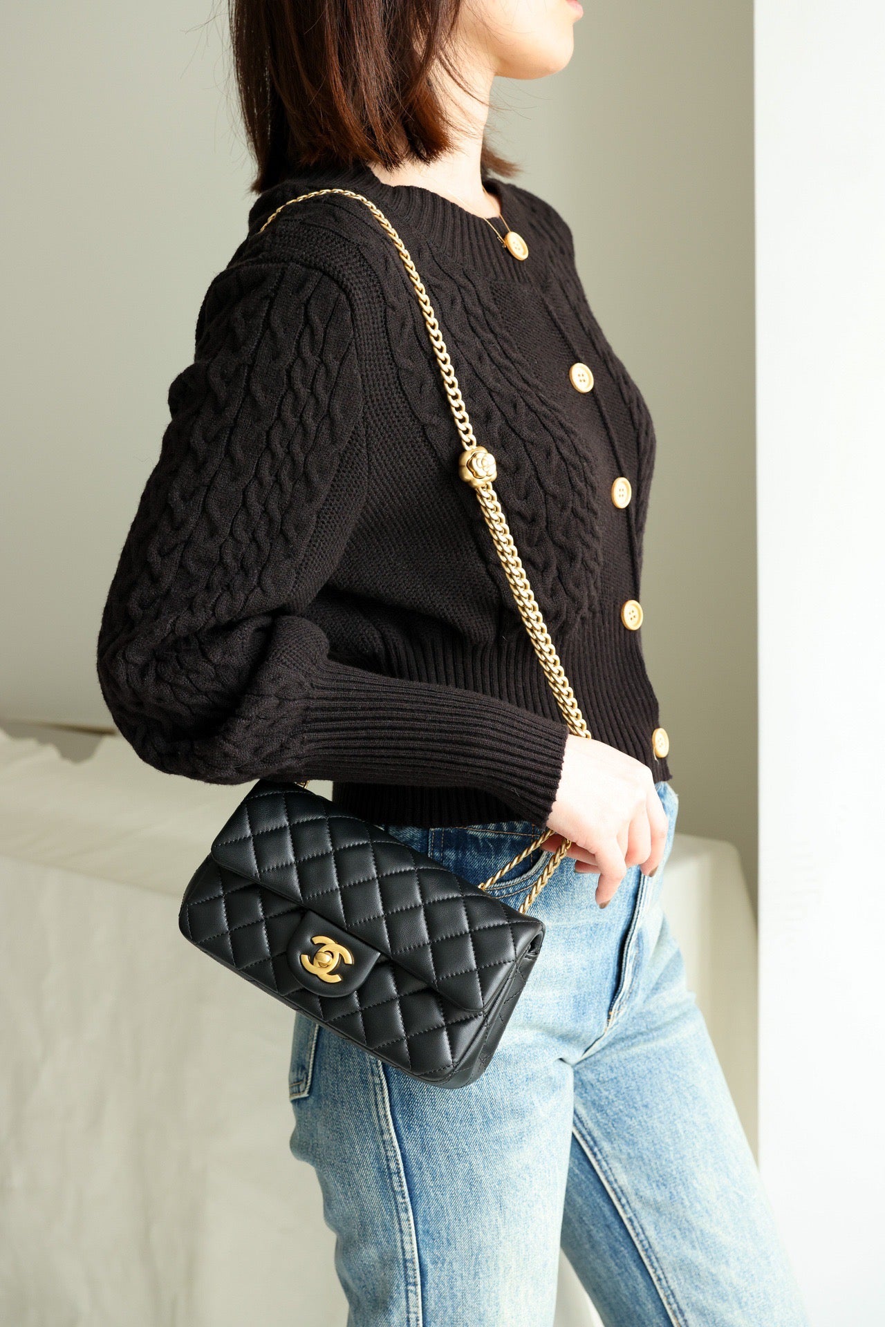 CC MINI FLAP BAG