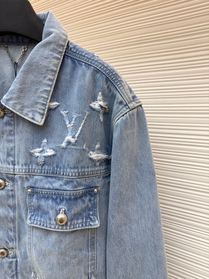 LOU DENIM TRUCKER JACKET