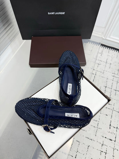 ALAIA BALLET FLATS
