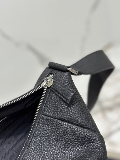 PD LEATHER BAG WITH SHOULDER STRAP