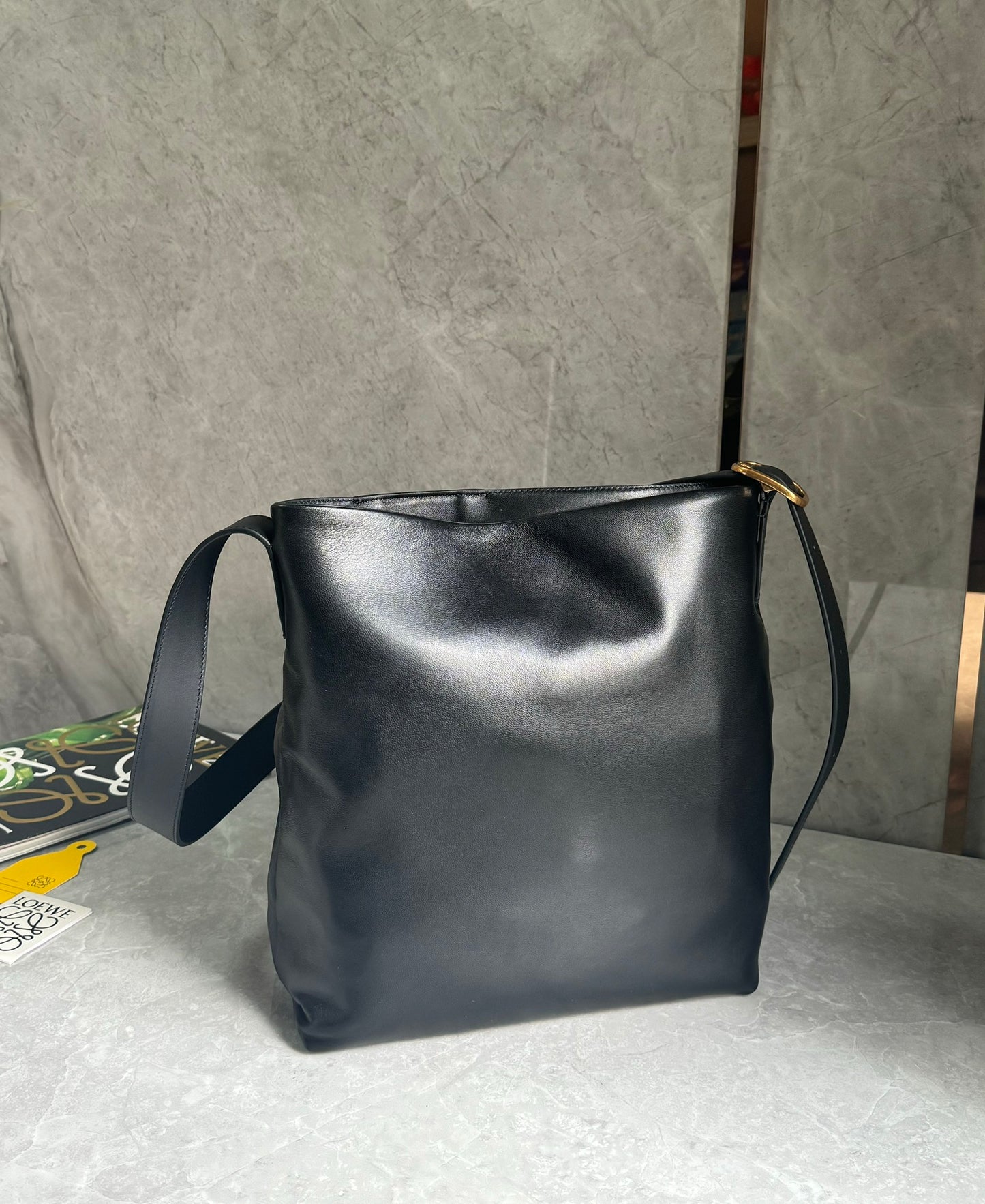 LOEW DRAPED TOTE BAG