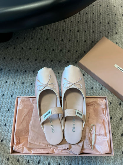 MIU M BALLERINA FLATS