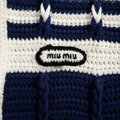 MIU M ZIP CARDIGAN
