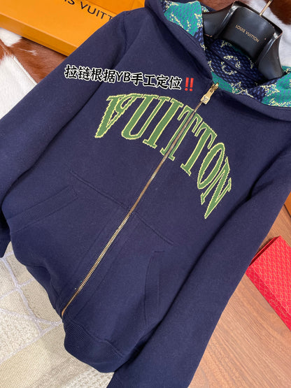 LOU ZIP CARDIGAN