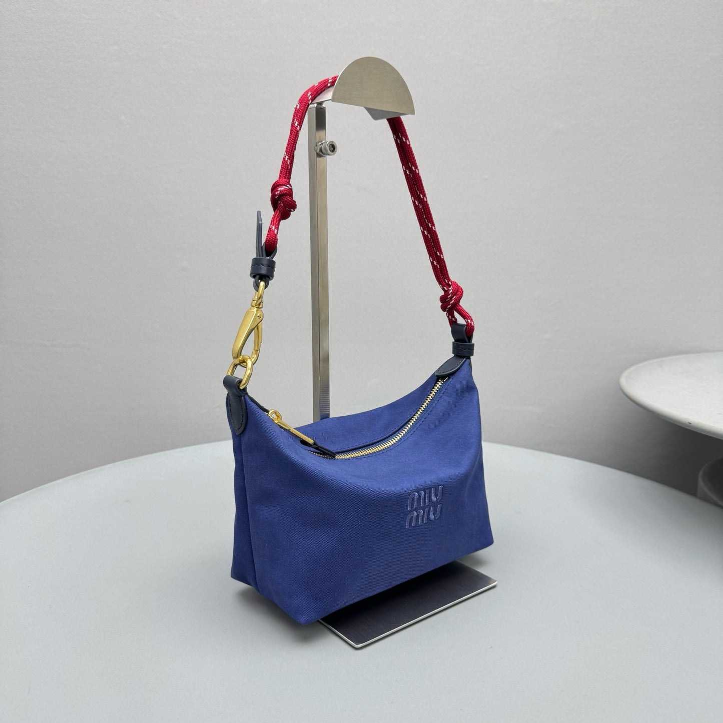 MIU M GABARDINE POUCH