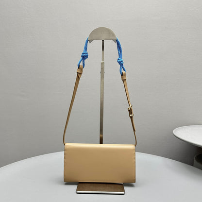 MIU M SHOULDER STRAP WALLET