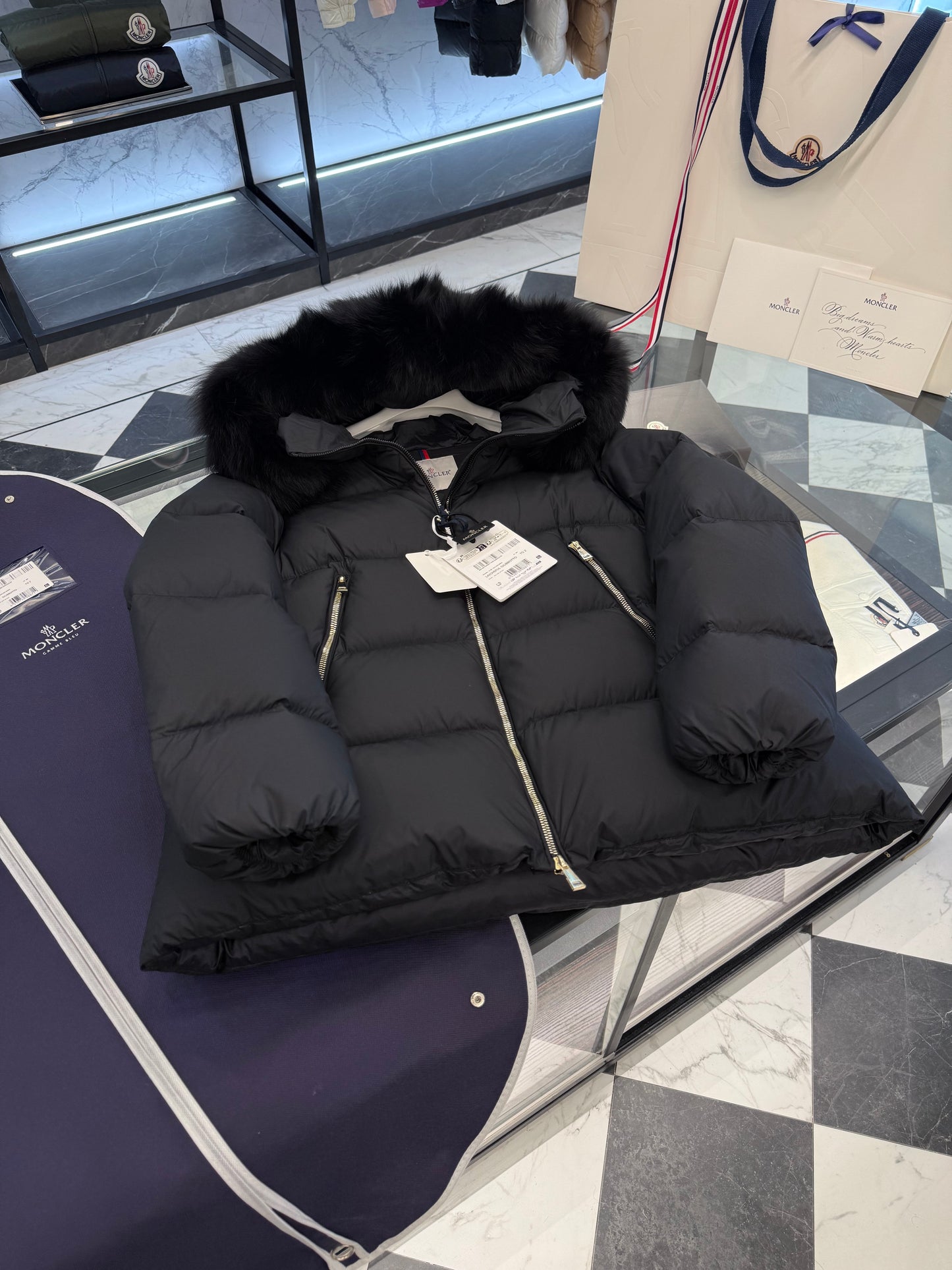 MONC LAICHEFUR JACKET