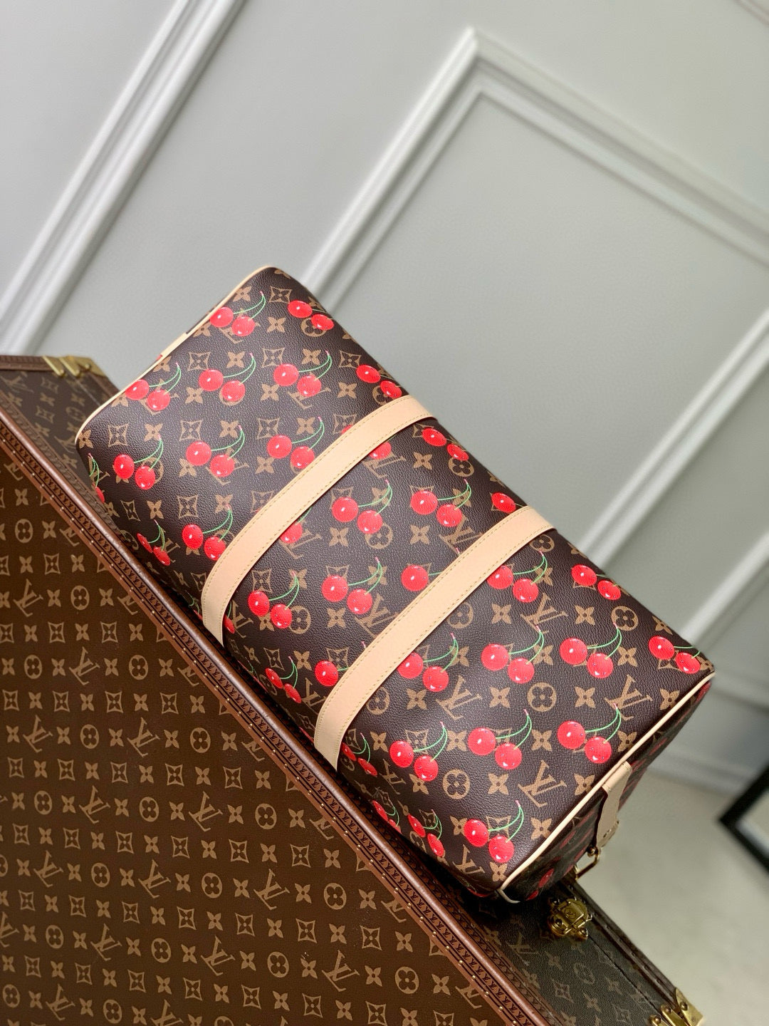 LOU x MURAKAMI KEEPALL 45 BAG