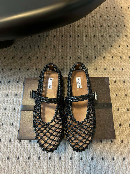ALAIA BALLET FLATS
