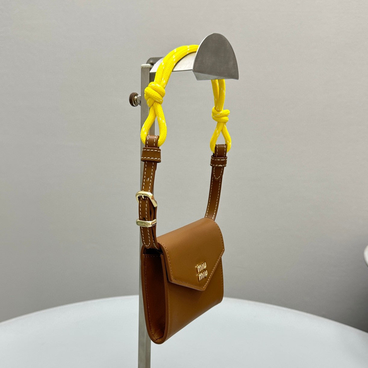 MIU M SHOULDER STRAP WALLET