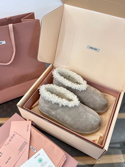 MIU M BOOTS