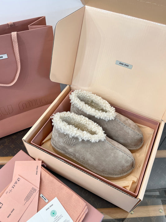 MIU M BOOTS