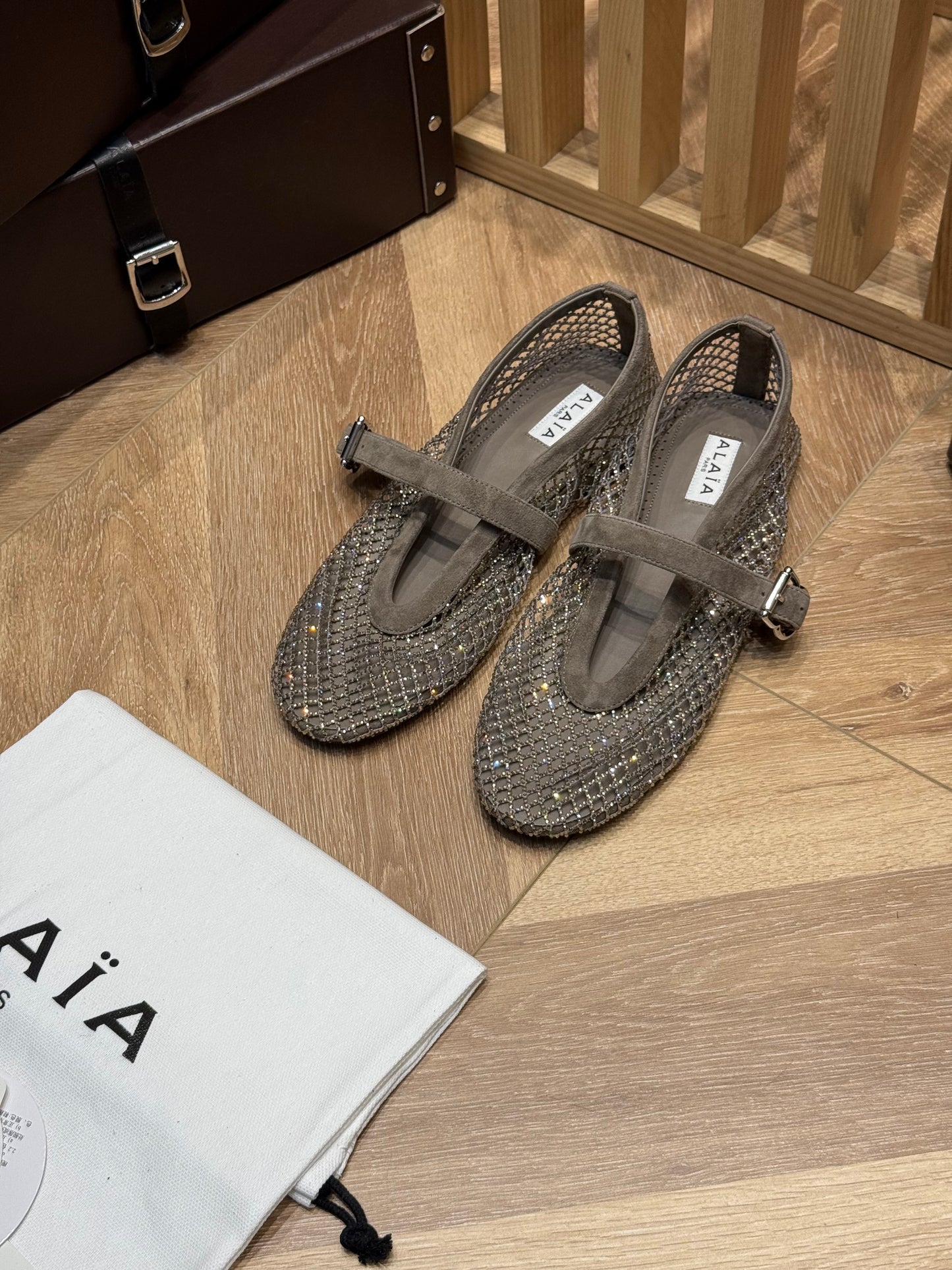 ALAIA BALLET FLATS