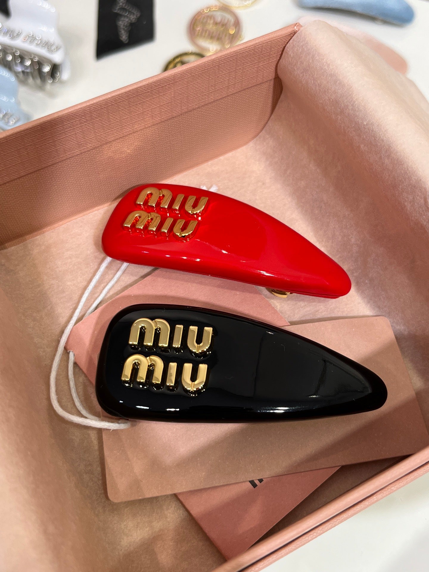 MIU M HAIR CLIP