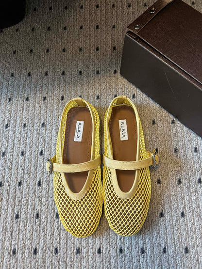 ALAIA BALLET FLATS