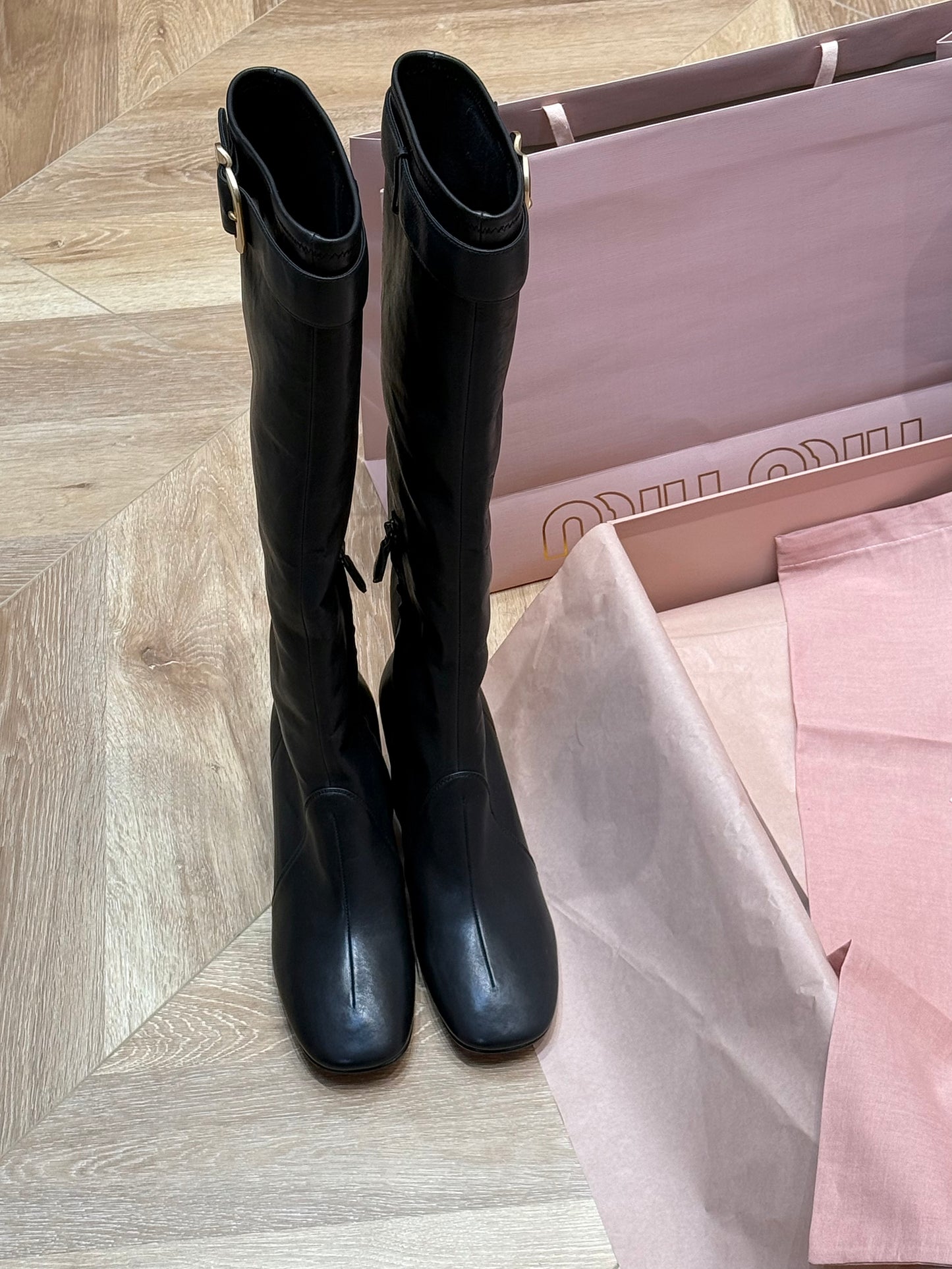 MIU M BOOTS