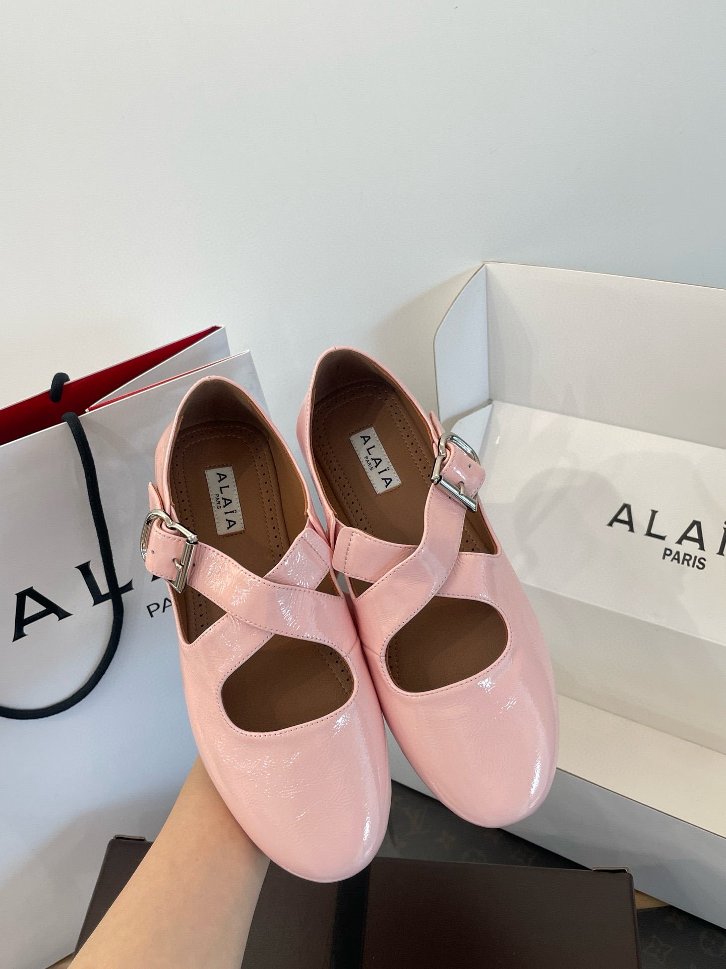 ALAIA BALLET FLATS