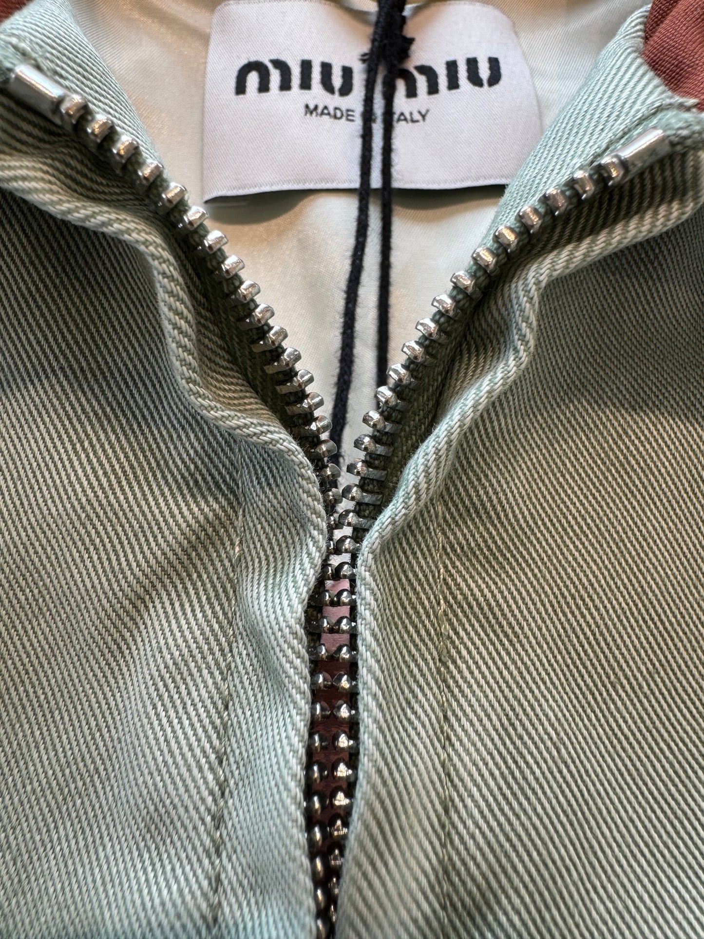 MIU M DENIM JACKET