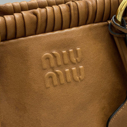 MIU M NAPPA LEATHER BAG