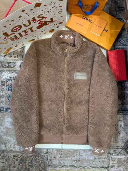 LOU ZIP FLEECE JACKET