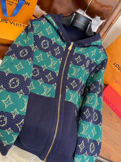 LOU ZIP CARDIGAN