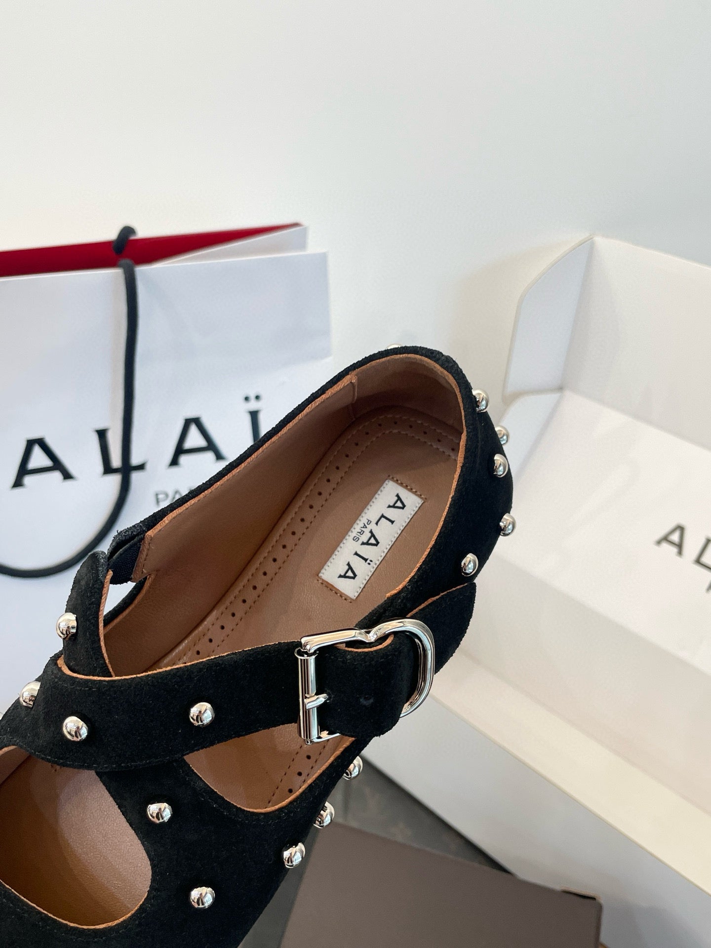ALAIA BALLET FLATS
