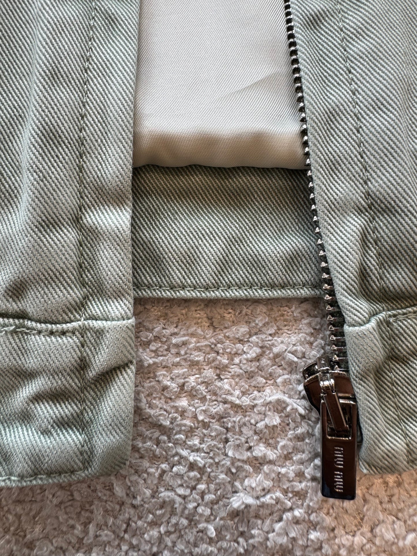 MIU M DENIM JACKET